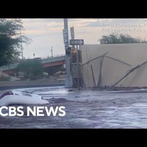 Girl pulled from automobile moments sooner than it be swallowed by a sinkhole in El Paso