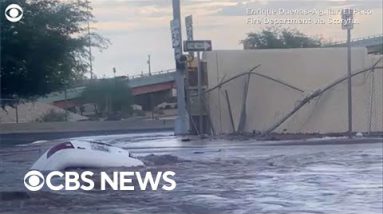 Girl pulled from automobile moments sooner than it be swallowed by a sinkhole in El Paso