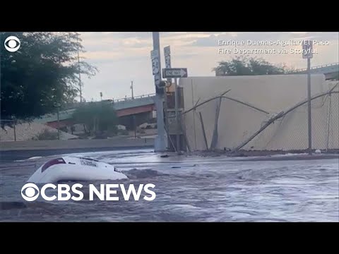 Girl pulled from automobile moments sooner than it be swallowed by a sinkhole in El Paso