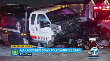 DUI wreck prompts stout closure of 71 Parkway in Pomona