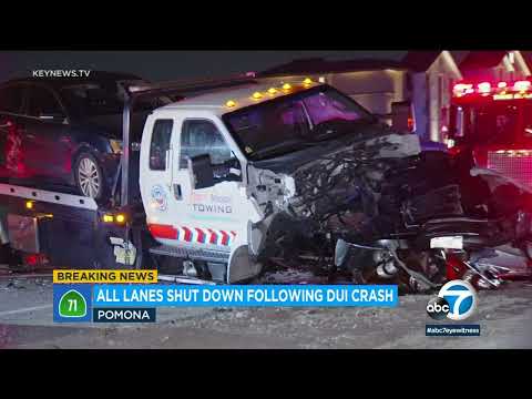 DUI wreck prompts stout closure of 71 Parkway in Pomona