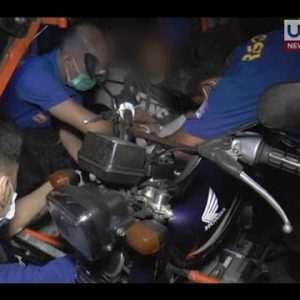 UNTV Files & Rescue Crew helps 3 victims of bike accident in Cavite