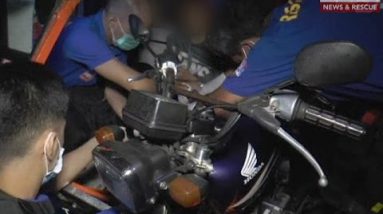 UNTV Files & Rescue Crew helps 3 victims of bike accident in Cavite