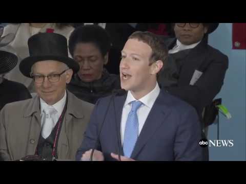 Trace Zuckerberg Harvard Commencement Speech 2017 FACEBOOK CEO’S FULL SPEECH