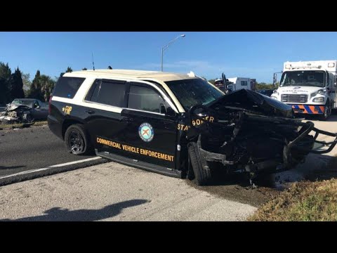 Trooper Saves Runners From Being Mowed Down by Erratic Driver