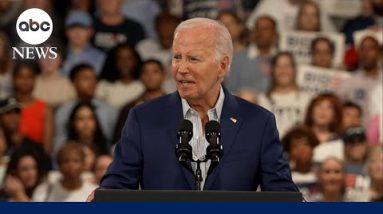 Biden speaks at marketing campaign rally in North Carolina following debate