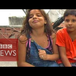 ‘They smoke crack…’ Being 11 in a Rio favela – BBC News