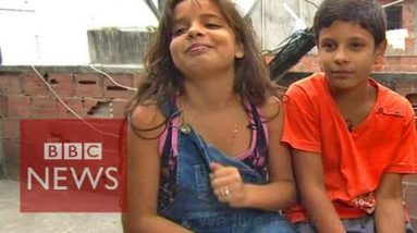 ‘They smoke crack…’ Being 11 in a Rio favela – BBC News