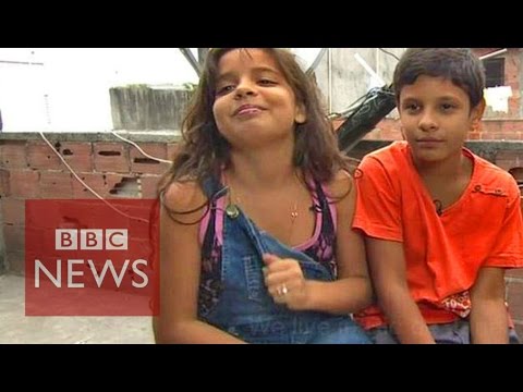 ‘They smoke crack…’ Being 11 in a Rio favela – BBC News