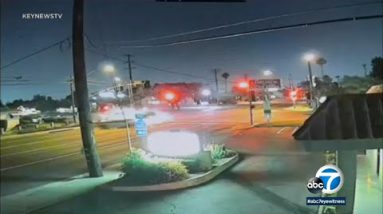 Violent, high-tempo rupture caught on video in Chino