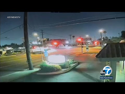 Violent, high-tempo rupture caught on video in Chino