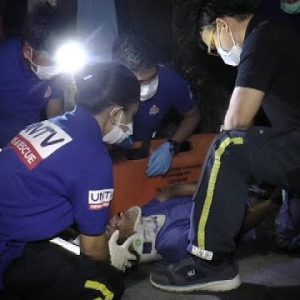 Mangangalakal ng basura na nasugatan sa QC, tinulungan ng UNTV News and Rescue