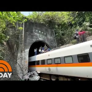 Prepare Derailment Kills At Least forty eight In Taiwan | TODAY