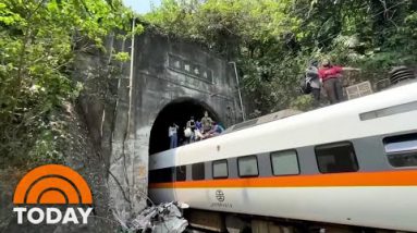 Prepare Derailment Kills At Least forty eight In Taiwan | TODAY