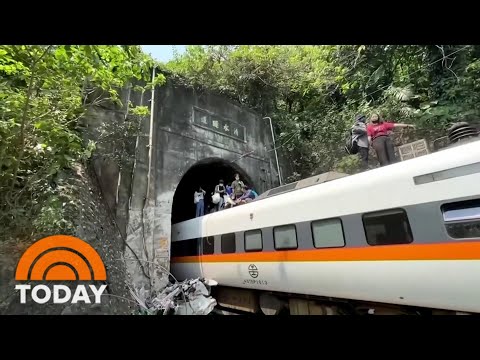 Prepare Derailment Kills At Least forty eight In Taiwan | TODAY