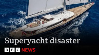 Tech mogul among six missing as freak storm sinks luxurious yacht in seconds | BBC Recordsdata