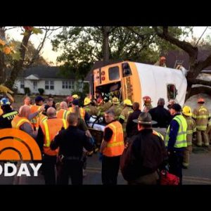 Bus Smash In Tennessee Kills At Least 5 Children, Injures Dozens; Driver Arrested | TODAY