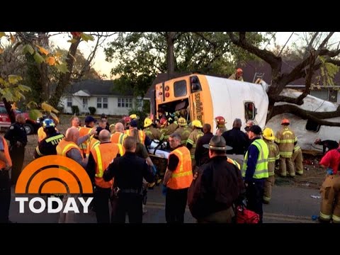 Bus Smash In Tennessee Kills At Least 5 Children, Injures Dozens; Driver Arrested | TODAY