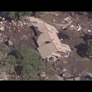 California mudslides’ death toll rises as searches continue