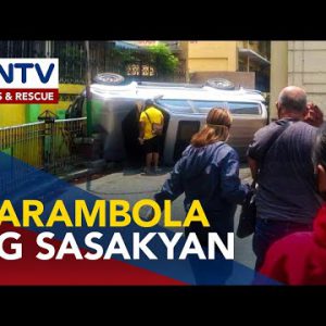 3 sugatan sa karambola ng 3 sasakyan sa Sta.Rosa City, Laguna