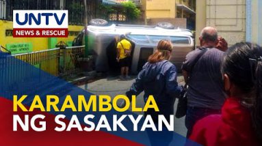 3 sugatan sa karambola ng 3 sasakyan sa Sta.Rosa City, Laguna