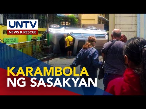 3 sugatan sa karambola ng 3 sasakyan sa Sta.Rosa City, Laguna