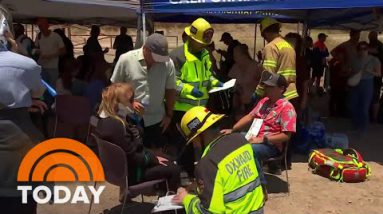 More than a dozen injured when Amtrak educate hits truck originate air LA