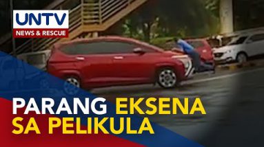 Driver ng kotseng umarangkada habang nakakapit sa hood ang MMDA enforcer, kakasuhan