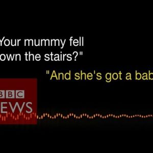 Hear to three year worn’s emergency call after pregnant mum falls down stairs – BBC News