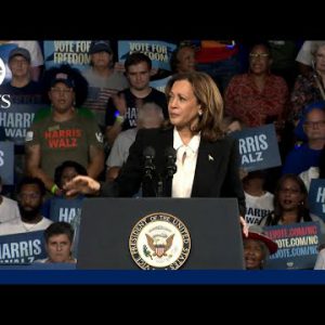 Harris campaigns in Greenville, North Carolina