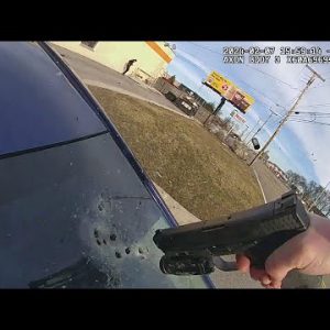 Suspect Shot By Windshield After Hitting Cop With Vehicle