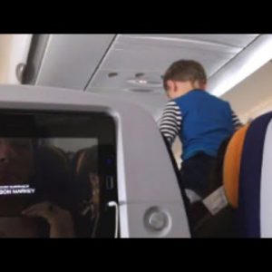 Minute one Screams For Most of 8-Hour Long Flight