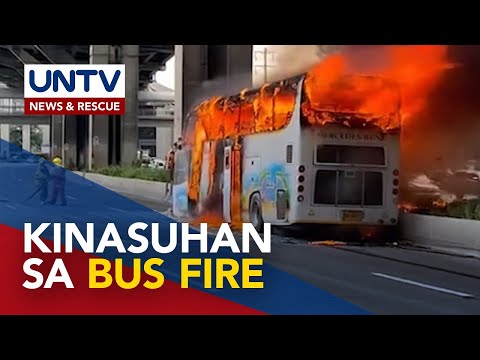 Imbestigasyon sa nasunog na bus sa Thailand, nagsimula na; Driver, kinasuhan