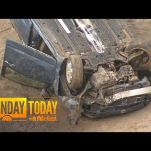 Lady Survives After Automobile Goes Over A Cliff, Plummets To Seaside Below | Sunday TODAY