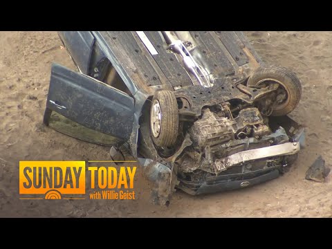 Lady Survives After Automobile Goes Over A Cliff, Plummets To Seaside Below | Sunday TODAY