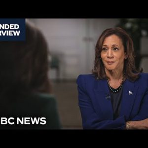 Kamala Harris tubby interview: ‘Completely’ the nation is willing for a lady to be president