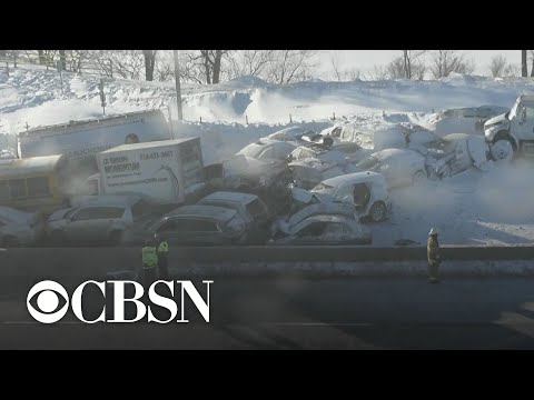 Big automotive pileup in Canada kills 2 folk; Brazilian senator shot with rubber bullet at inform