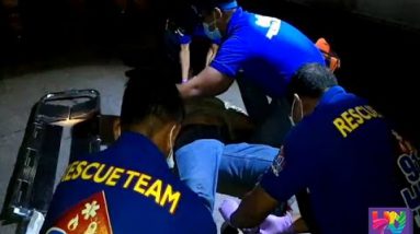 Lalaking nasugatan sa banggaan ng motorsiklo at kotse sa Bulacan, tinulungan ng UNTV News & Rescue