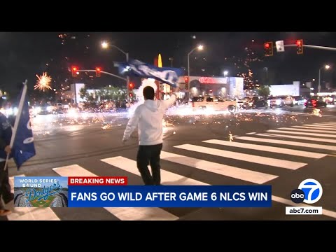 Followers pick over East LA intersection after Dodgers clinch instruct in World Sequence