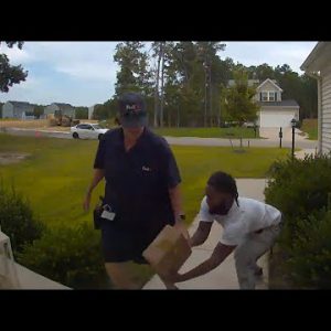 Porch Pirate Steals Bundle From FedEx Driver