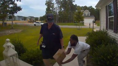 Porch Pirate Steals Bundle From FedEx Driver