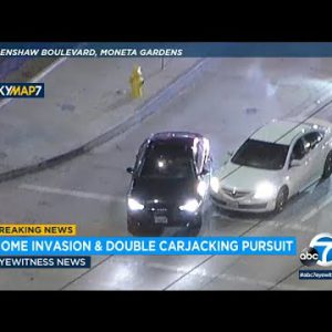 Wild excessive-tempo lumber ends in South LA after double carjacking