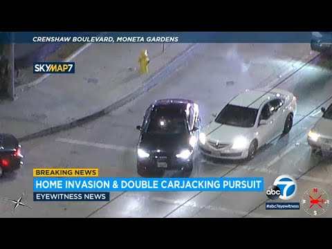 Wild excessive-tempo lumber ends in South LA after double carjacking