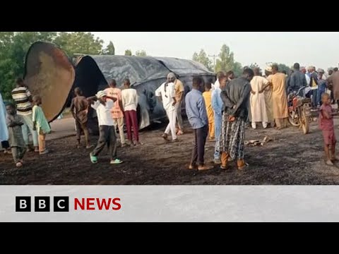 Fire after Nigeria tanker wreck kills bigger than 100 folks | BBC News