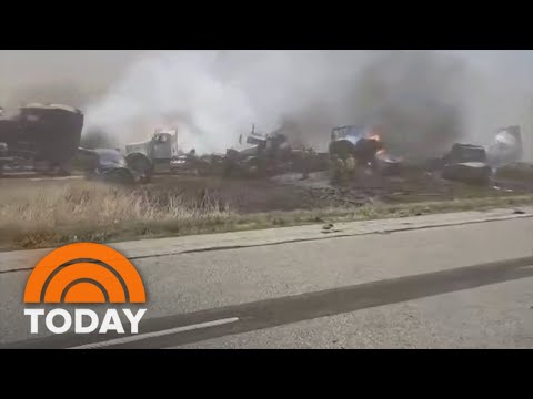 At the least 6 dull after mud storm causes large pileup in Illinois