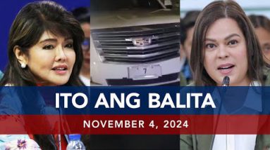 UNTV: Ito Ang Balita | November 4, 2024