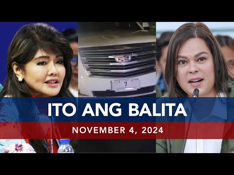 UNTV: Ito Ang Balita | November 4, 2024