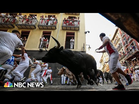 Behold: Thousands utilize piece in the working of the bulls in northern Spain