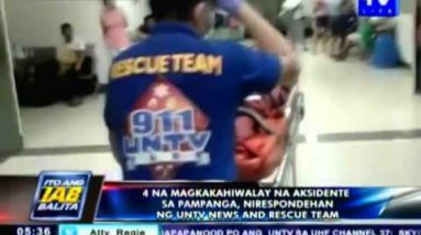 Magkakahiwalay na aksidente sa Pampanga, nirespondehan ng UNTV Info and Rescue