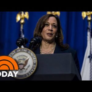 Vice President Kamala Harris Fervent In Motorcade Accident